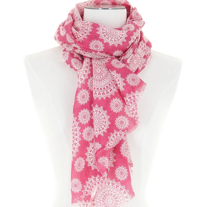 DIWALI PARIS - Wholesale Head Scarf - Women's - AZULEJOS SCARF0