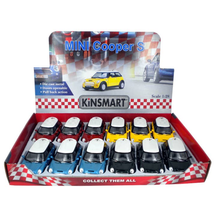 Luna Die-cast Cars - Wholesale Toy Car/Truck - Kids - MINI COOPER S Die Cast Car