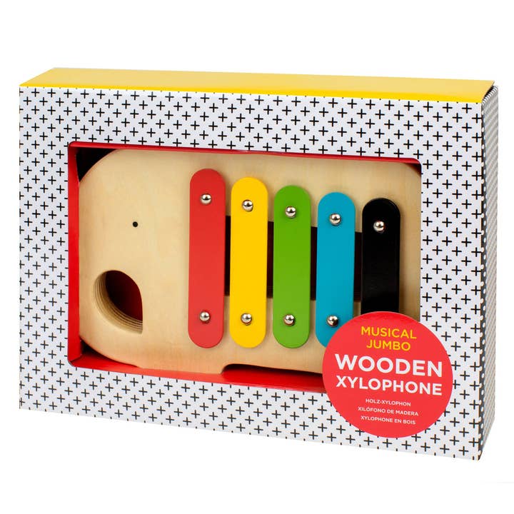 Chronicle Books - Wholesale Musical Toy - Kids & Baby - Wooden Elephant Xylophone
