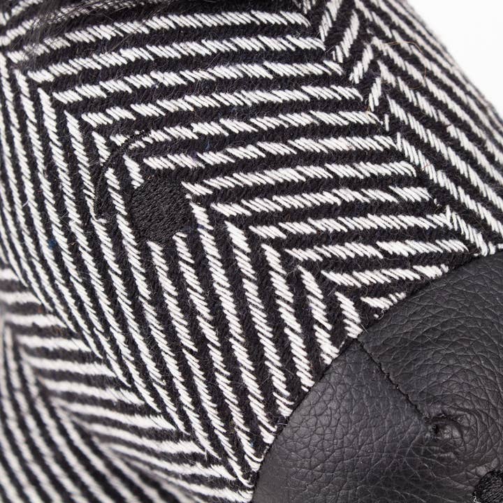 Negro Tope de puerta Zebra Jacquard negro de venta al por mayor en Faire3