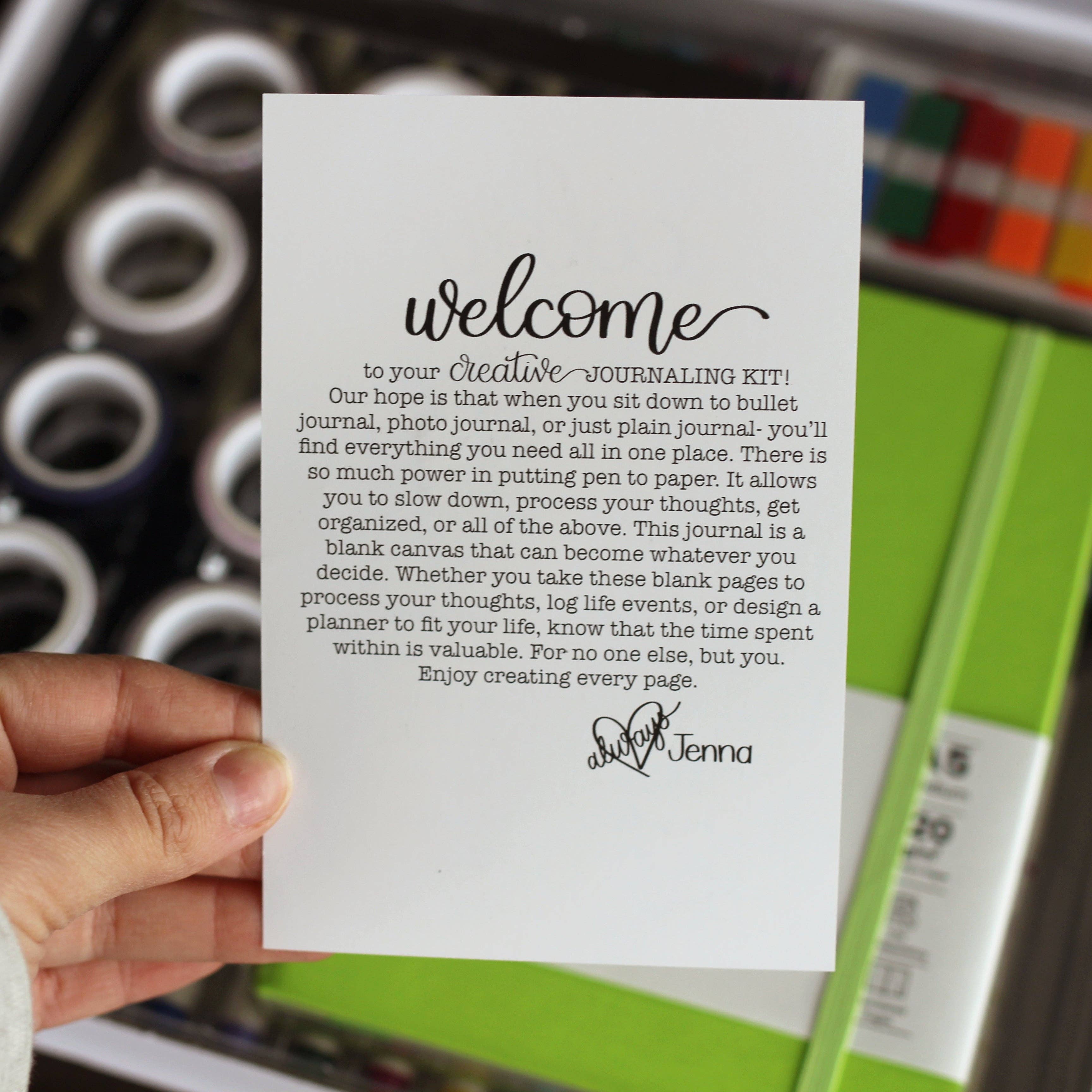 Mr. Pen – wholesale Journal/diary – Mr. Pen - Creative Journaling Kit, 10-Piece Set for Bullet6