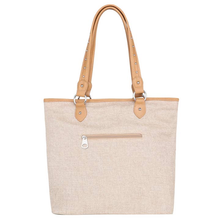 Cedar Hill Country Market - Wholesale Tote Bag - Women's - Western Themed Two Pocket Canvas Market/Tote Bags - Multi Colors8