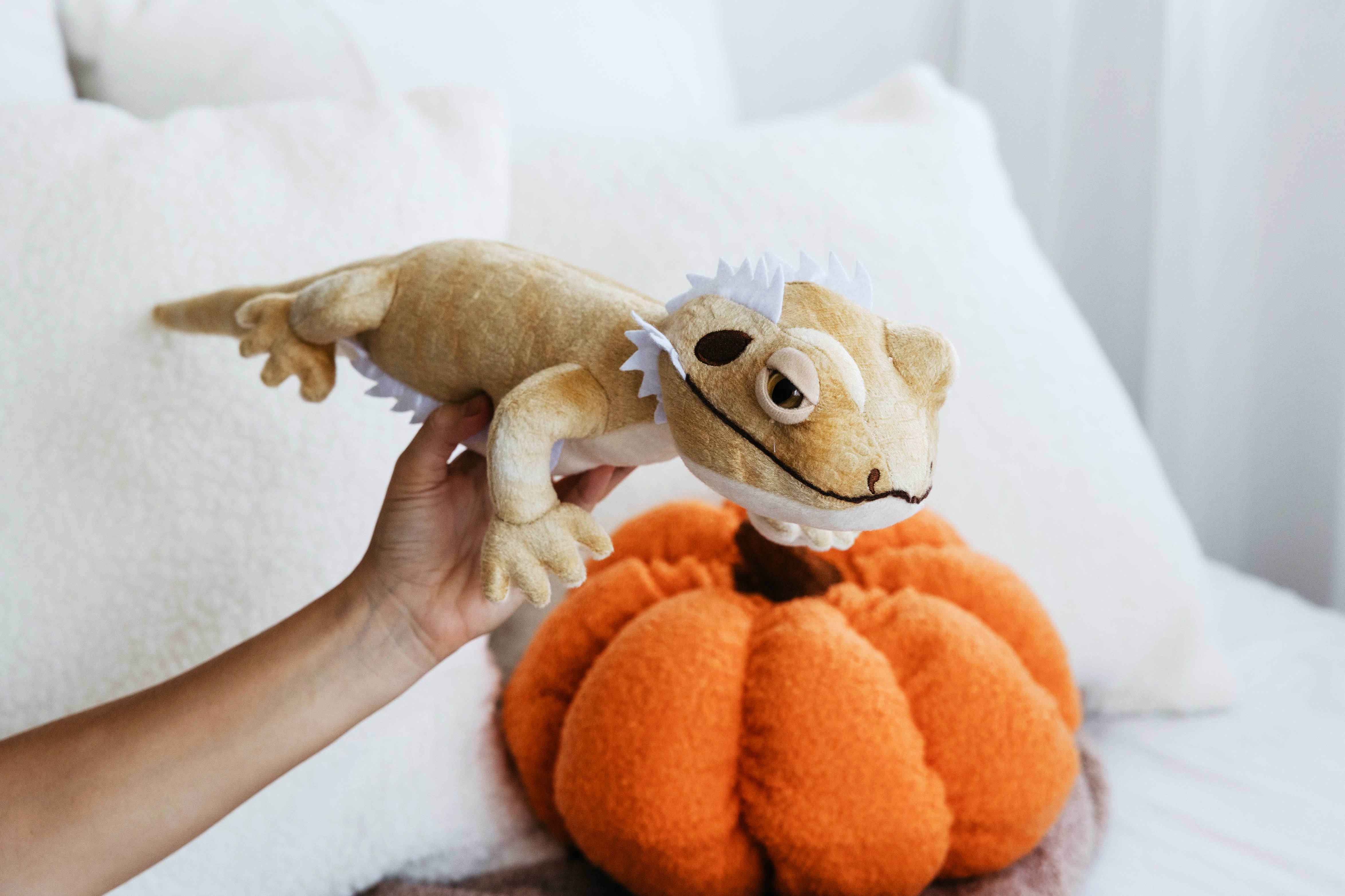 The Petting Zoo – Engroshandel Plyslegetøj - Børn og baby – 24" (57 cm) Wild Onez Skægagame Reptil2