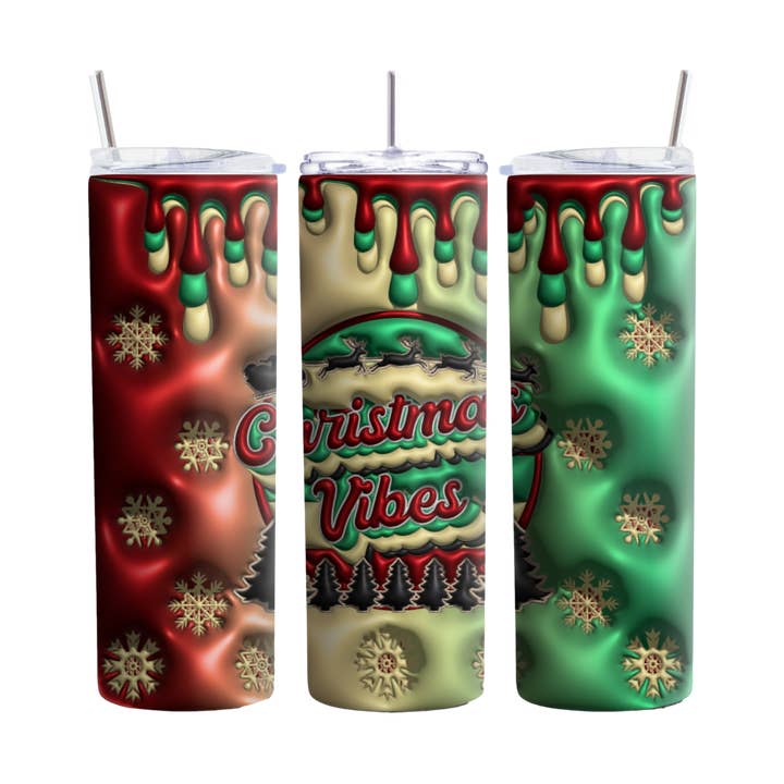 Copo Térmico de Natal Festivo, Presente Perfeito para a Família, Bebedouro Sazonal para Celebrações de Natal por atacado de Inspire Me Positive