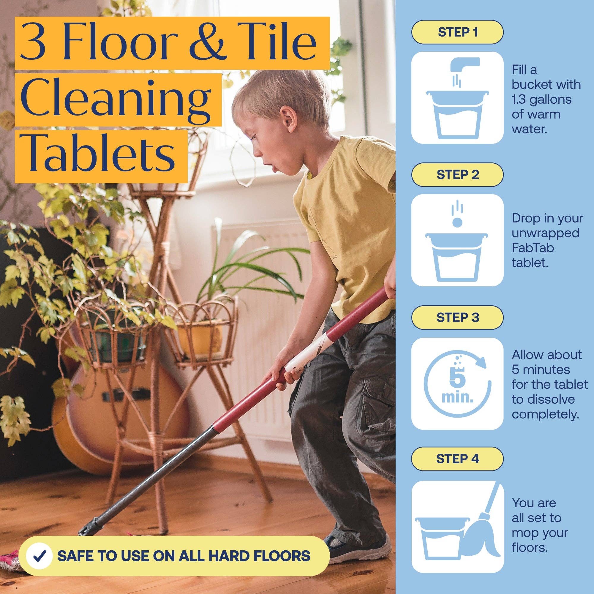 FabTab - Wholesale Multi-Surface Cleaner - FabTab Ultimate Cleaning Combo3