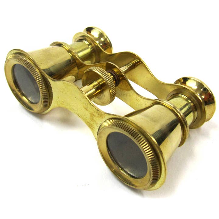 Binocolo in ottone da 3" Opera Binoculars Telescope per la vendita all'ingrosso da parte di India Overseas Trading Corporation