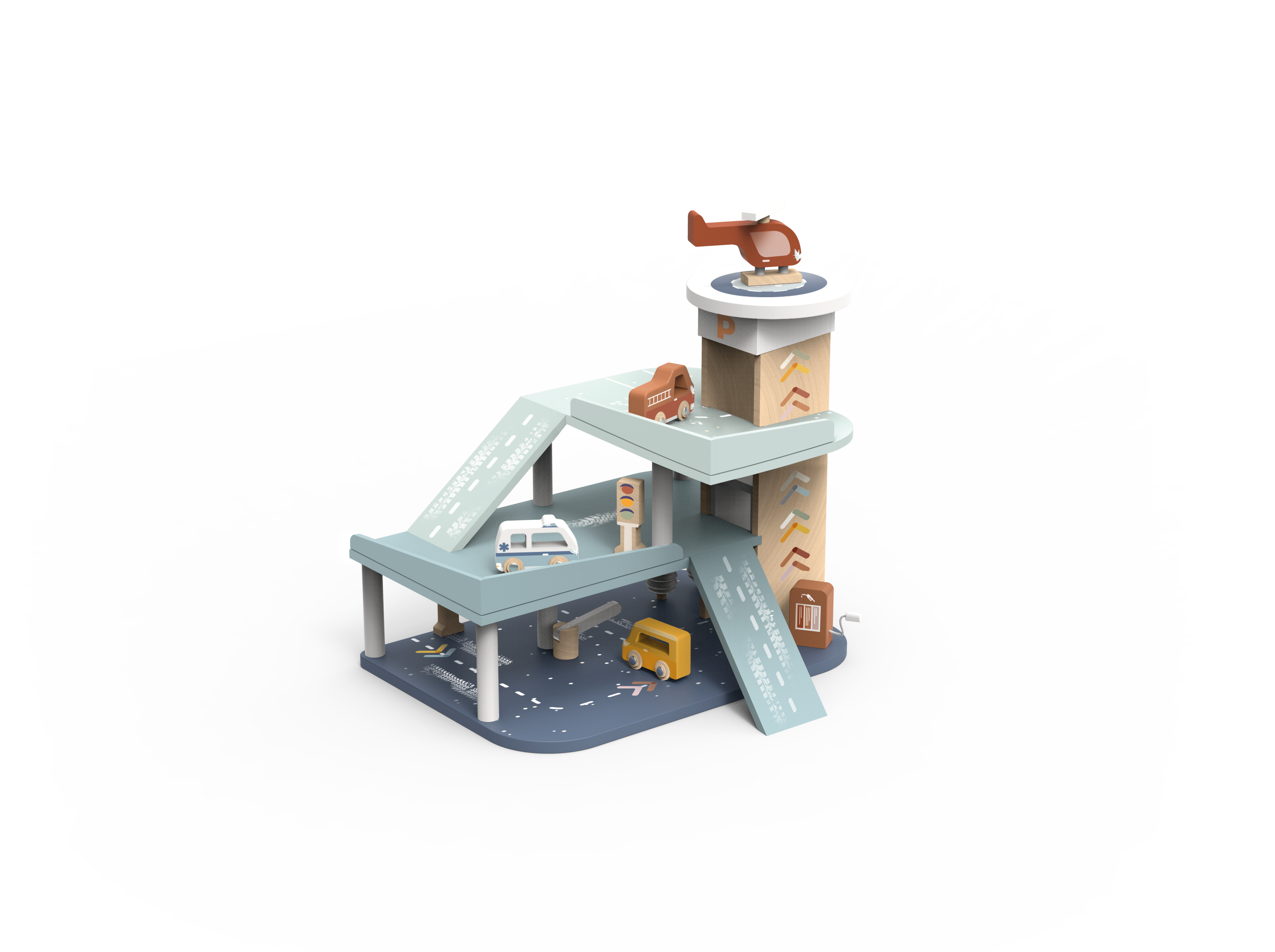 BTL Diffusion UK LTD - Wholesale Toy Set - Kids - Speedy Monkey Garage1