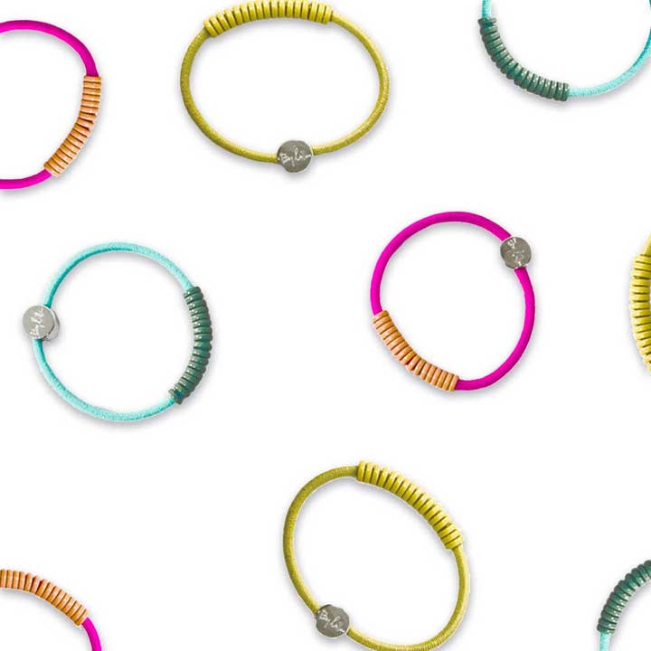 By Lilla - Wholesale Hair Tie - Beach Ball - Enamel Bright /Spring Summer 2025 / Bracelet/Hair Ties1
