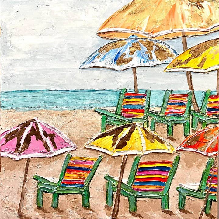LuckyBird Apparel and Home - Venta al por mayor Cojín decorativo - Sillas Playa Buen Día Almohada Intercambio