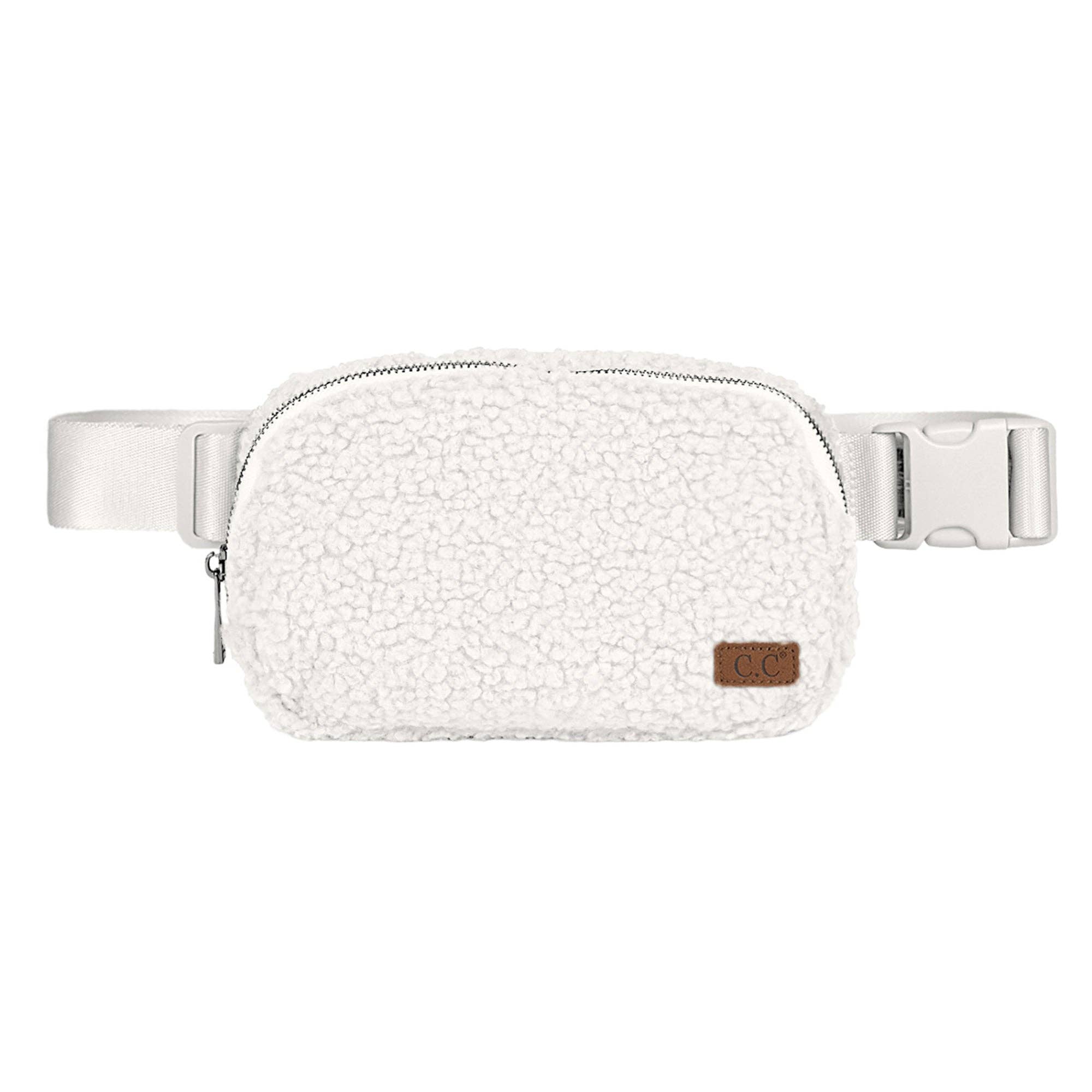 Truly Contagious - Wholesale Belt Bag - Women's - CC Sherpa Unisex Belt Bag Fanny Pack BGS00577