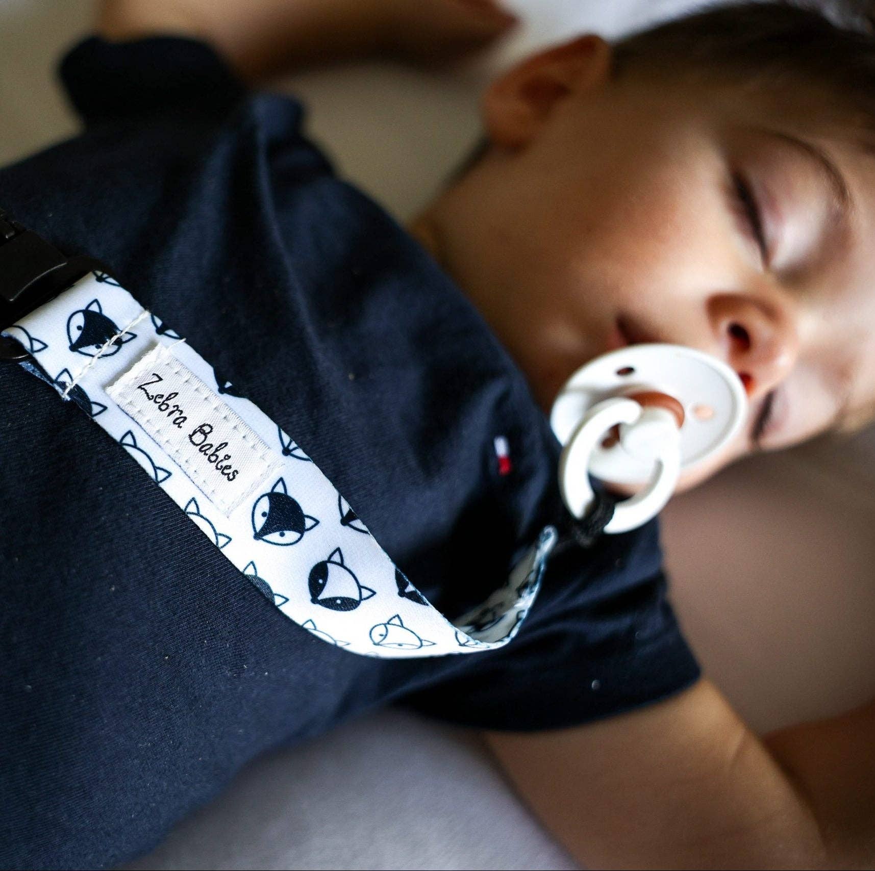 Zebra Babies – Clips para chupeta - Bebé por atacado – Clipe Falso - Fita Flexível24