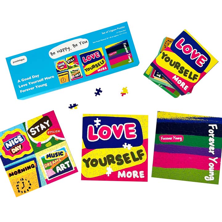 Var Glad, Var Du | Pusselset för wholesale av Puzzlelogue