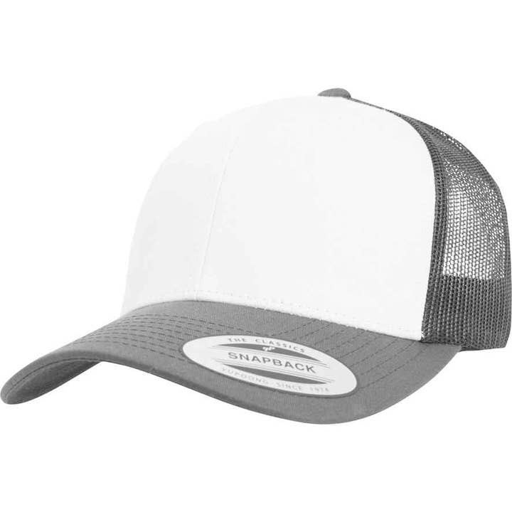 Pierre Francis – wholesale Trucker hat – Men's – Flexfit - Retro Coloured Front Trucker Cap