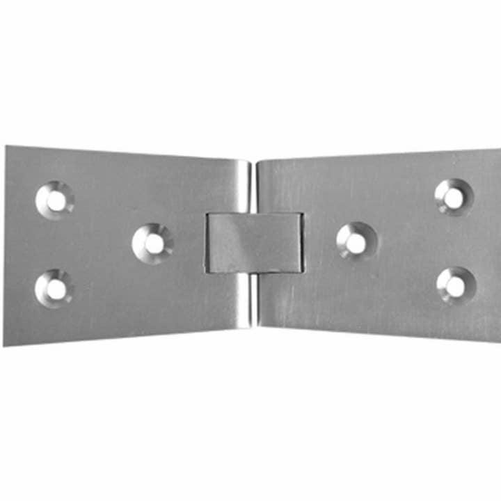 Pair Of Counter Flap Hinges Satin Chrome for wholesale by IronmongeryWorld