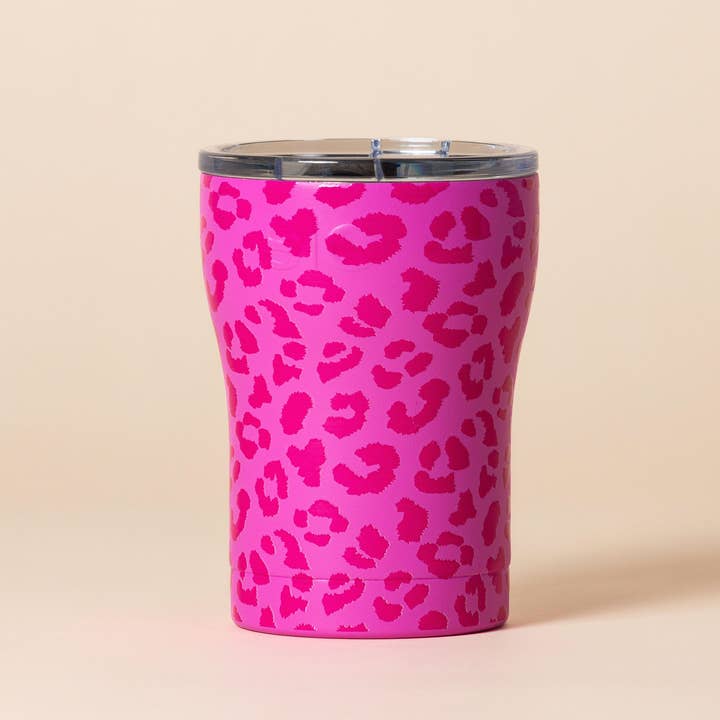 SIC Cups - Wholesale Insulated Mug/Tumbler - SIC | "Pink Leopard" Stainless Tumblers and Water Bottles