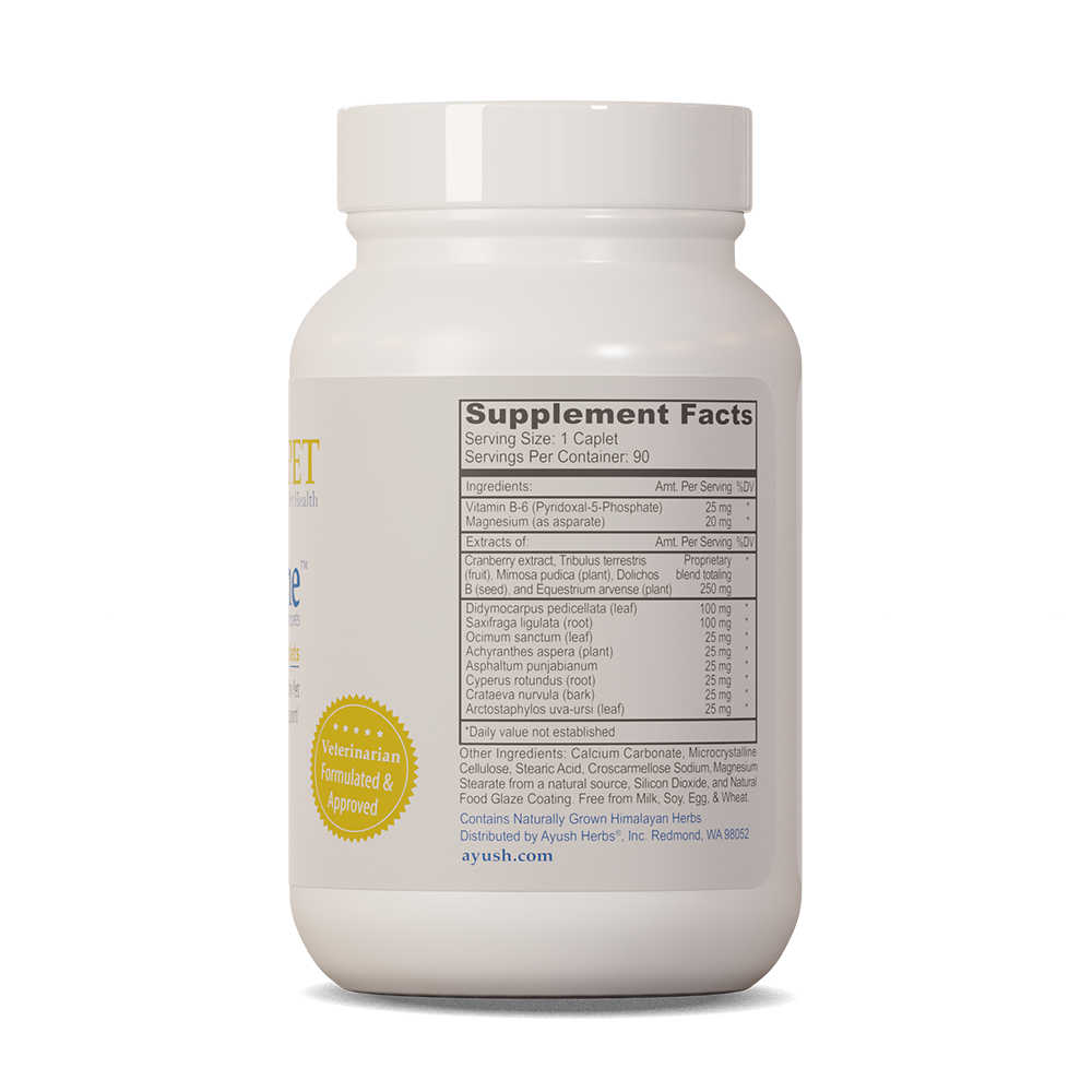 Katie's Pet Products – Großhandel Nahrungsergänzungsmittel für Haustiere – Katze/Hund – AYUSH RENTONE - Harnwege und Nieren - 90 Kapseln1