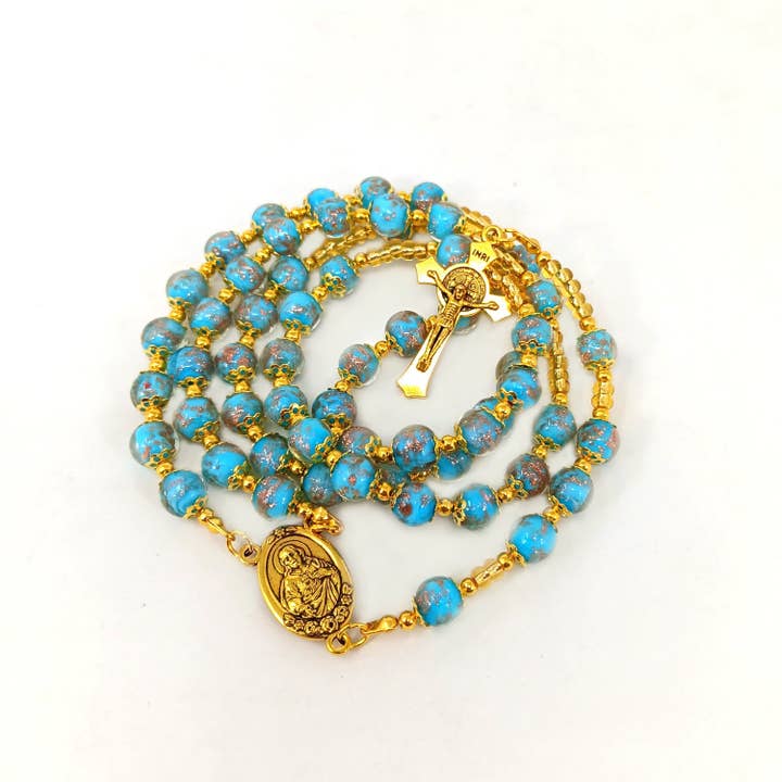 ALBATROS S.R.L. - Wholesale Beaded/Pearl Necklace - MURANO glass bead ROSARY fashion gift idea elegant jewelry1