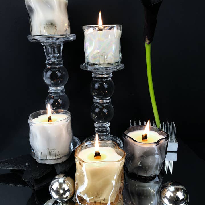 Galleria Lucia - Wholesale Jar/filled candle - Leveche candle - Indian Lemongrass and Lime Peel5