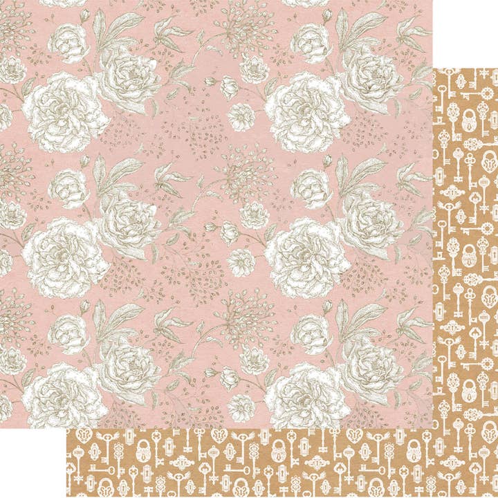 Memory Lane- Sweet Memories 12" x 12" Double Sided Paper for wholesale by Fancy Pants Designs