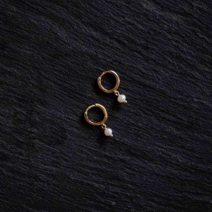 MESH – Engroshandel Hoops – Lysende Hoops Øreringe i forgyldt 925 sølv2