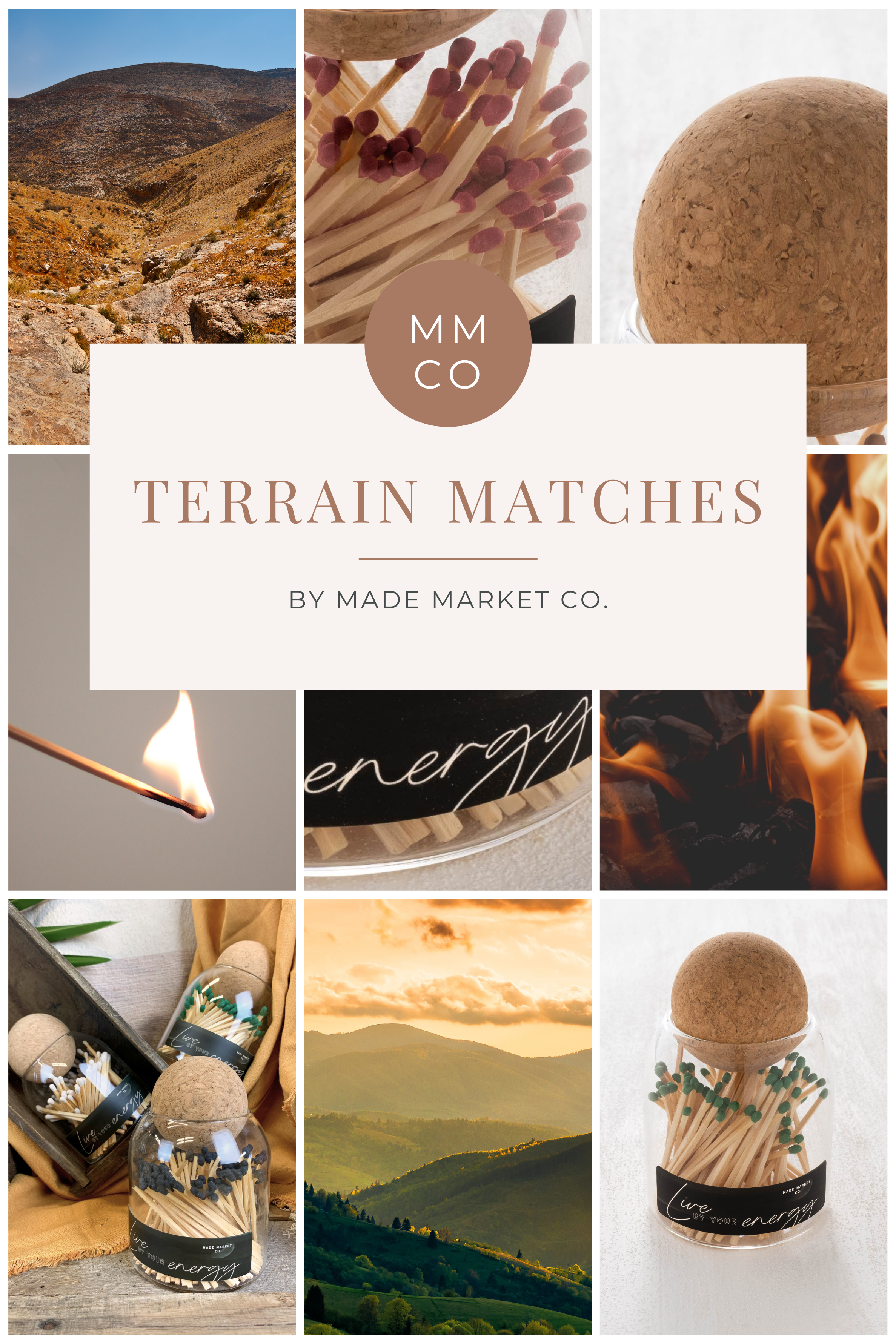 Made Market Co. - Wholesale Matches - Terrain Black Matches5