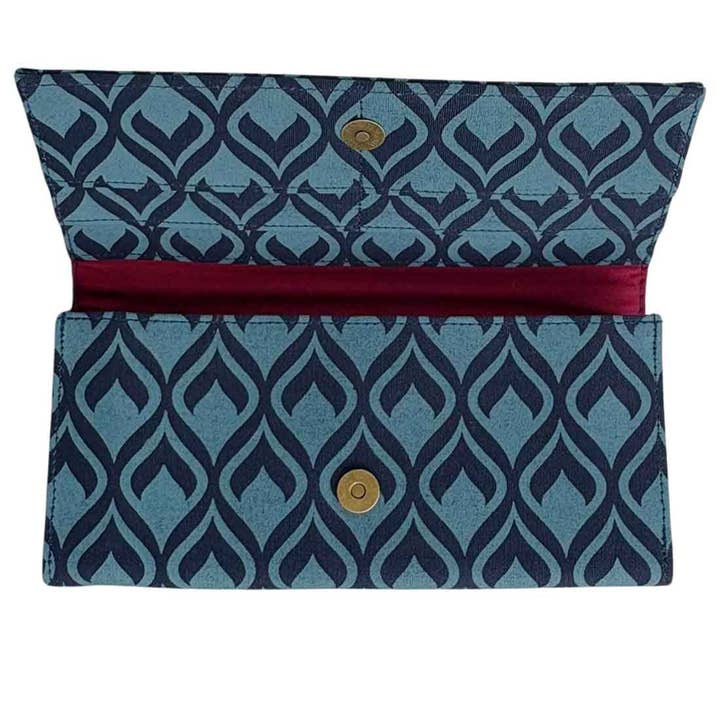 Malia Designs - Wholesale Wallet - Women's - Cotton Canvas Wallet - Long Vegan Wallet - Ethically Made3