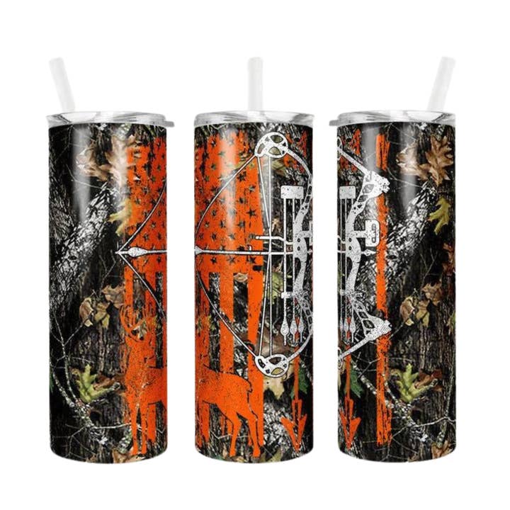 Geit met bloemen - 20 oz. Tumbler voor wholesale door Farmtown Printing Company