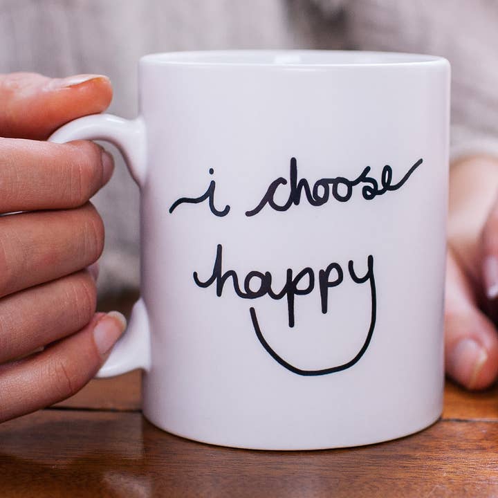 Je choisis une tasse heureuse pour la vente par Sparks and Daughters