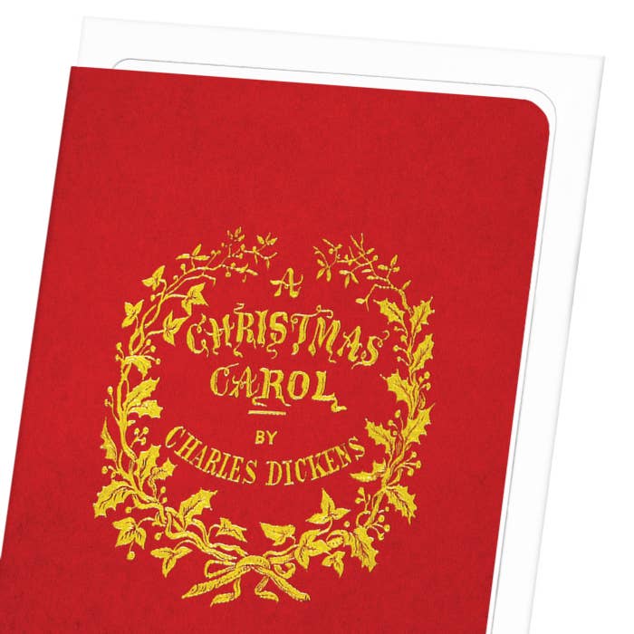 Ezen Trade - Wholesale Christmas card - CHRISTMAS CAROL FRONT COVER (1843): Victorian Greeting Card2