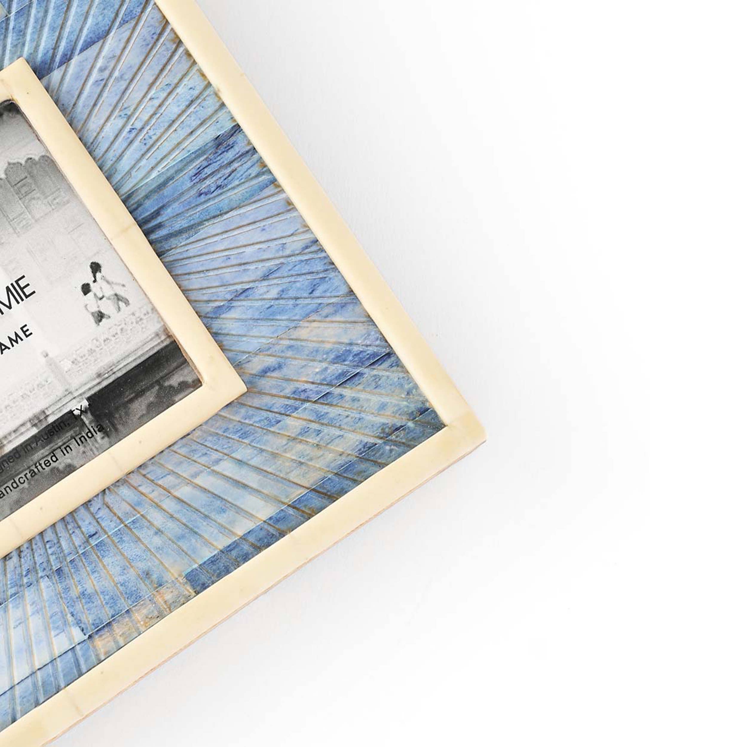 Matr Boomie Fair Trade - Vente Cadres photos - Cadre photo Neela 3x3 - Os sculpté1