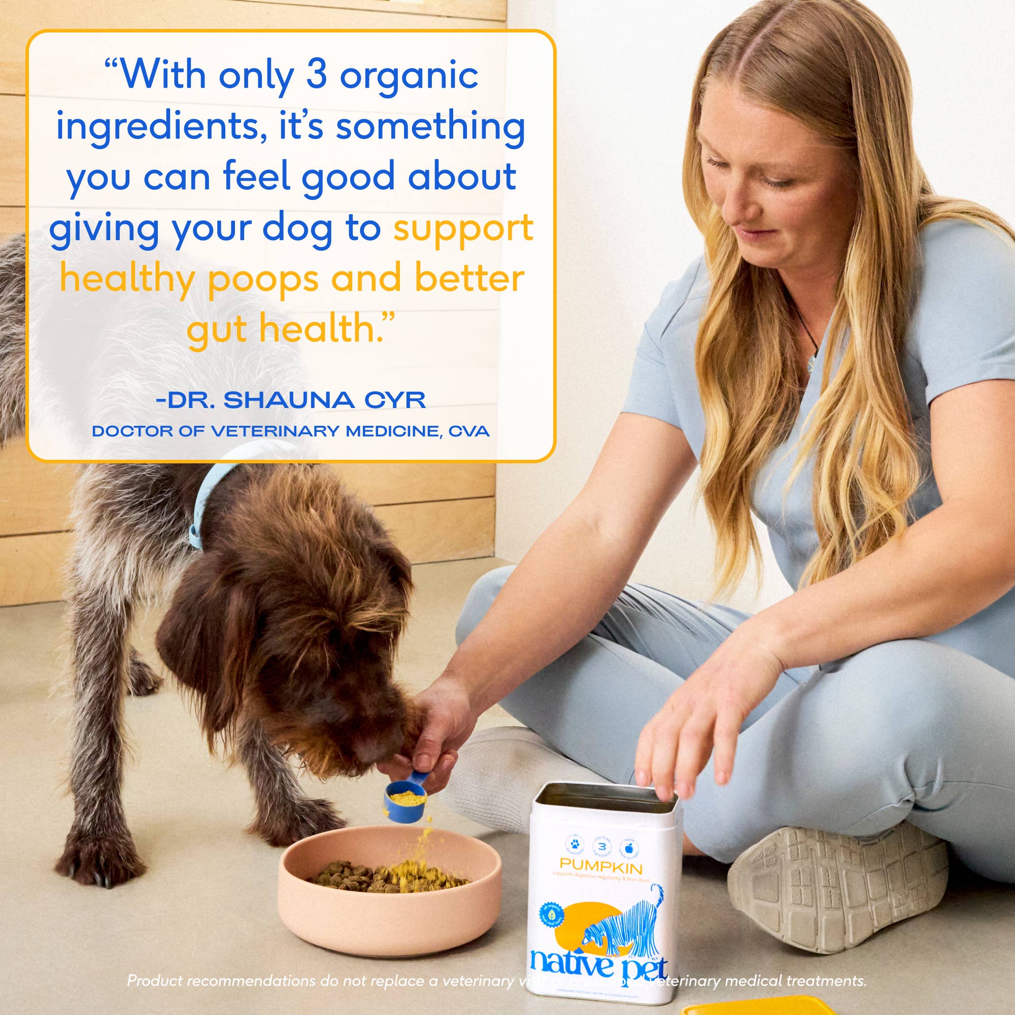 Native Pet - Wholesale Pet Supplement - Dog - Organic Pumpkin Fiber Powder, Digestive Supplement for Dogs4