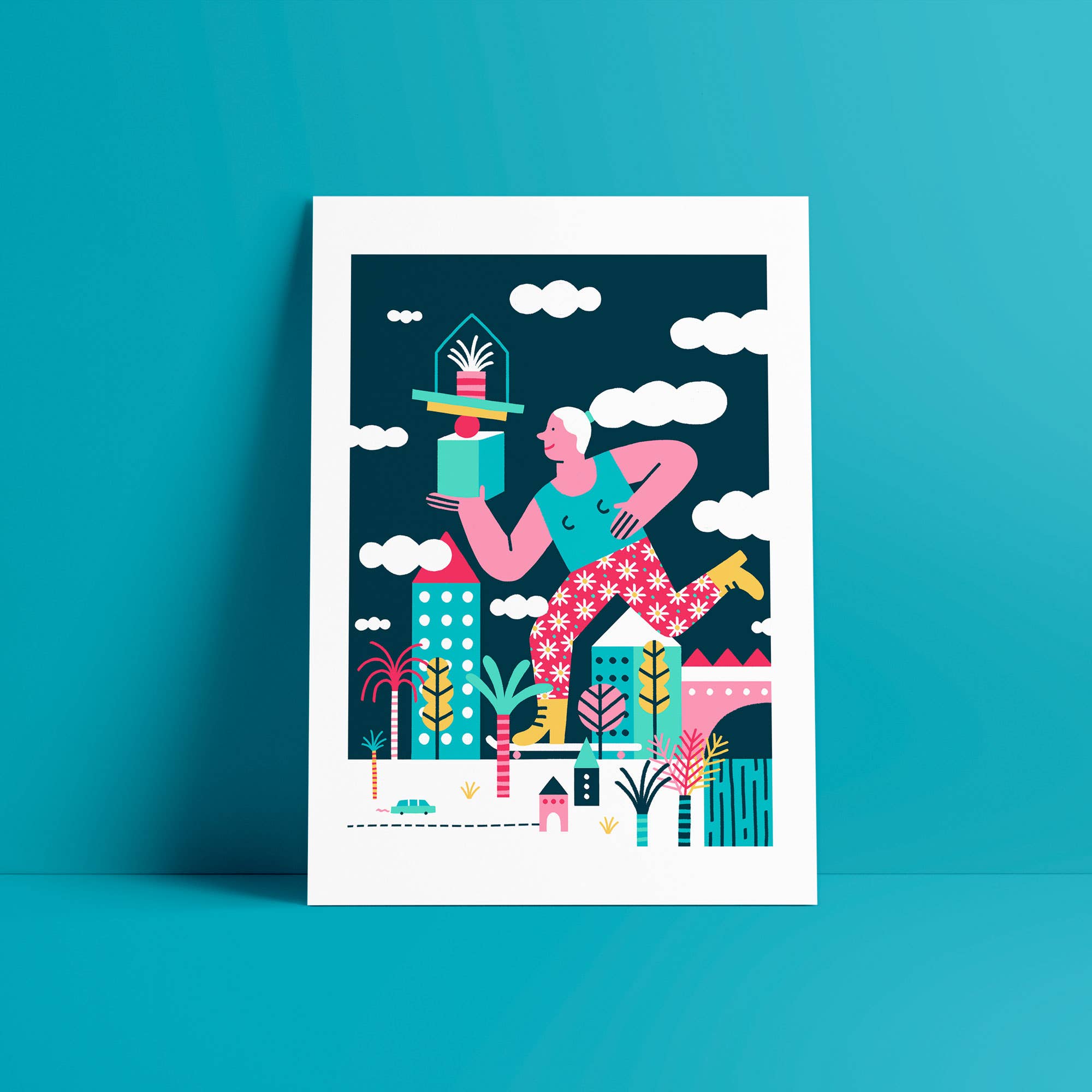 Ana Seixas - Wholesale Art Print - Skating through life // A4 Digital Print1
