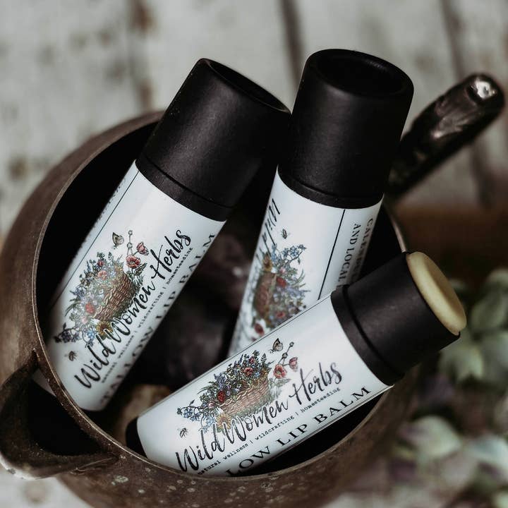 Wild Women Herbs - Wholesale Lip Balm - Tallow Lip Balm0