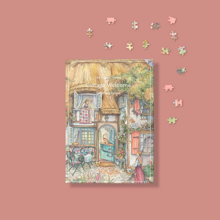 Kim Jacobs Cottage Welcome - 896 Piece Puzzle for wholesale by The Puzzle Theory