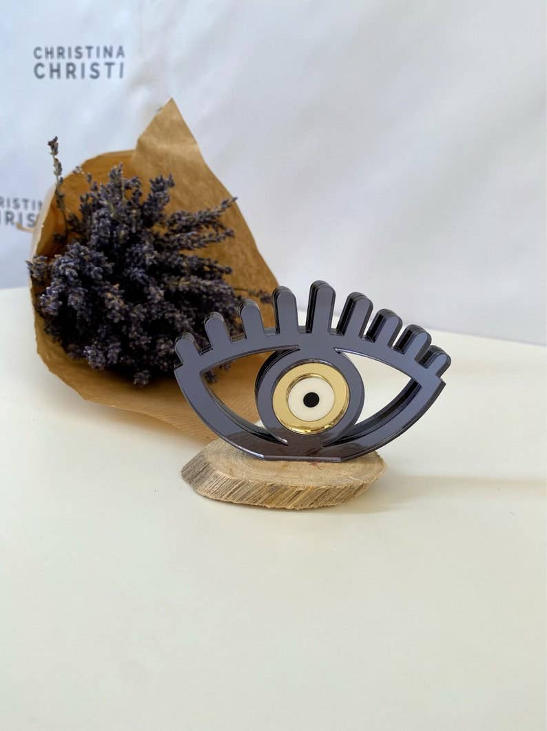 Christina Christi - Wholesale Ornament - Evil Eye Decoration, Evil Eye Ornament, Lashes Ornament1