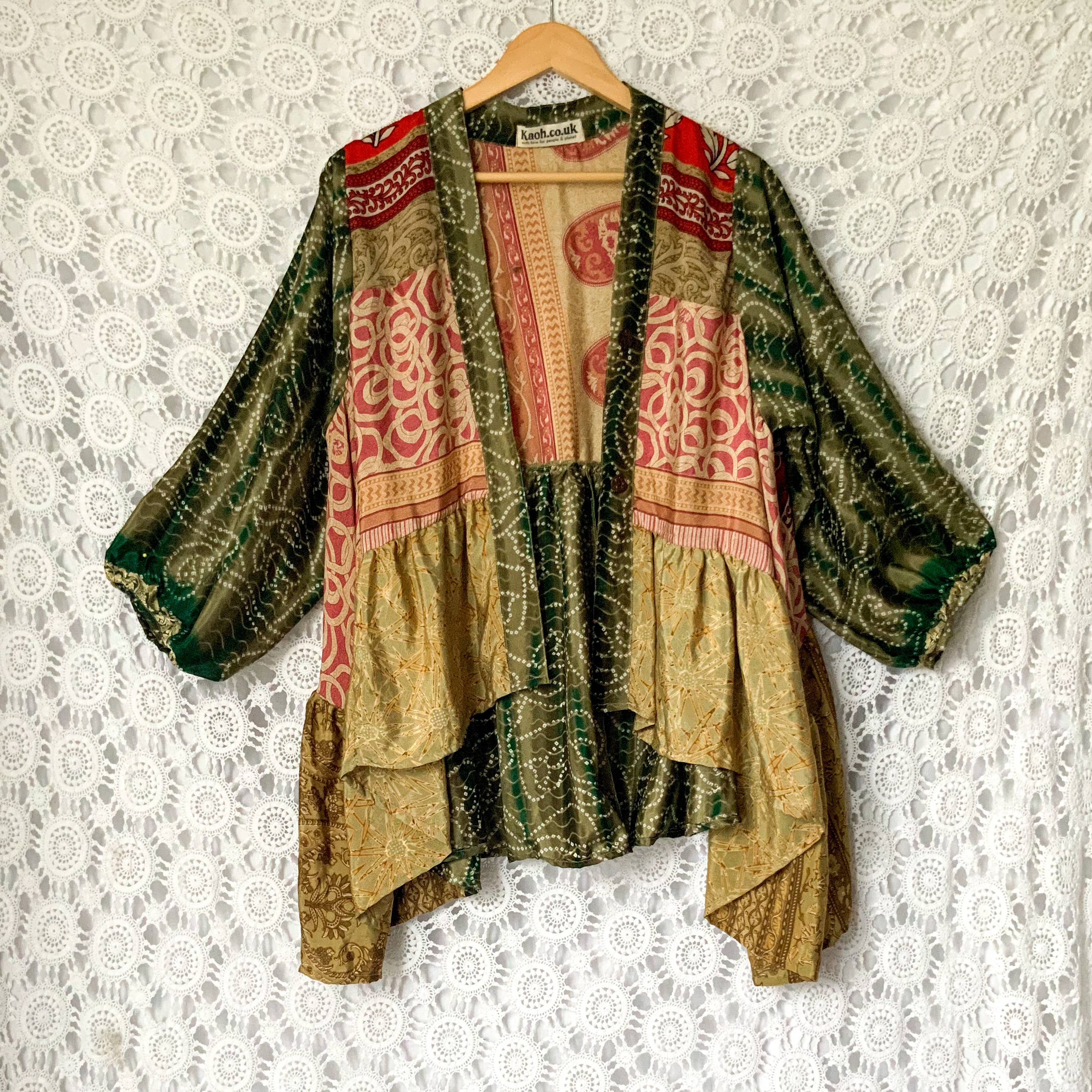 Kaohinani – wholesale Buttoned-down shirt – Women's – Sari Smock Shirt13