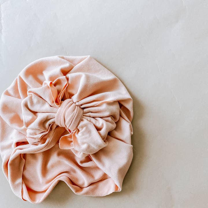 YOKO | Knot + Bow Turban for wholesale by 6Heart Collective, LLC