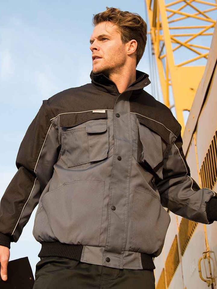 Resultaat - Work-Guard jack met ritssluiting voor zwaar gebruik voor wholesale door Pierre Francis