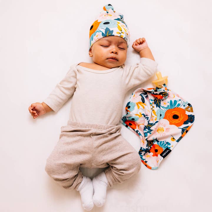 Milk Snob - Wholesale Newborn/Knit Hat - Baby - Magnolia Adjustable Knot Newborn Baby Hat