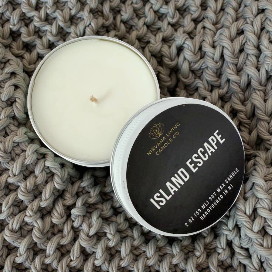 Nirvana Living Candle Co - Wholesale Travel Candles - 2 OZ MINI CANDLES1