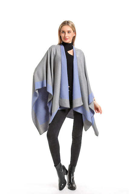 Pretty Persuasions - Wholesale Cape - Women's - CP21016 Hollyn Reversible Cape Wrap10