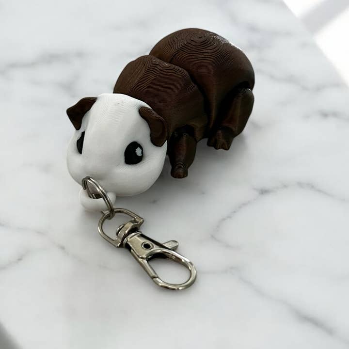 3D in Paradise - Wholesale Keychain - Unisex - Guinea Pig Keychain bag hanger lobster claw clip12