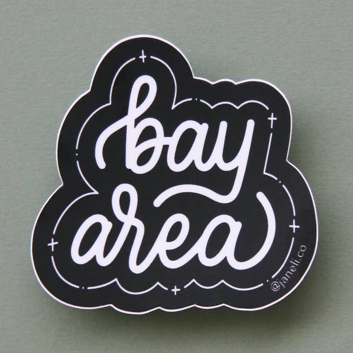 Bay Area Sticker for wholesale by JaneLi.Co