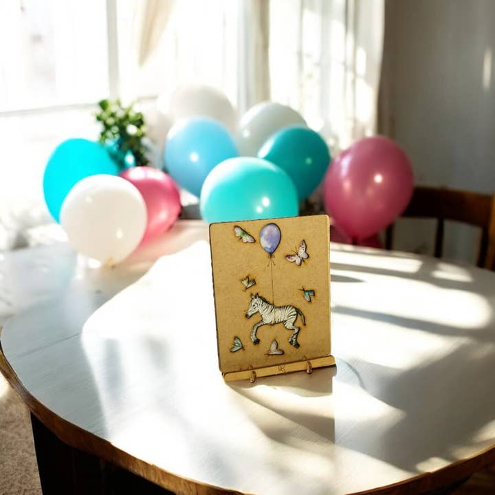 KOMONI Amsterdam – wholesale Babykort – Pop-up-kort för nyfödd pojke