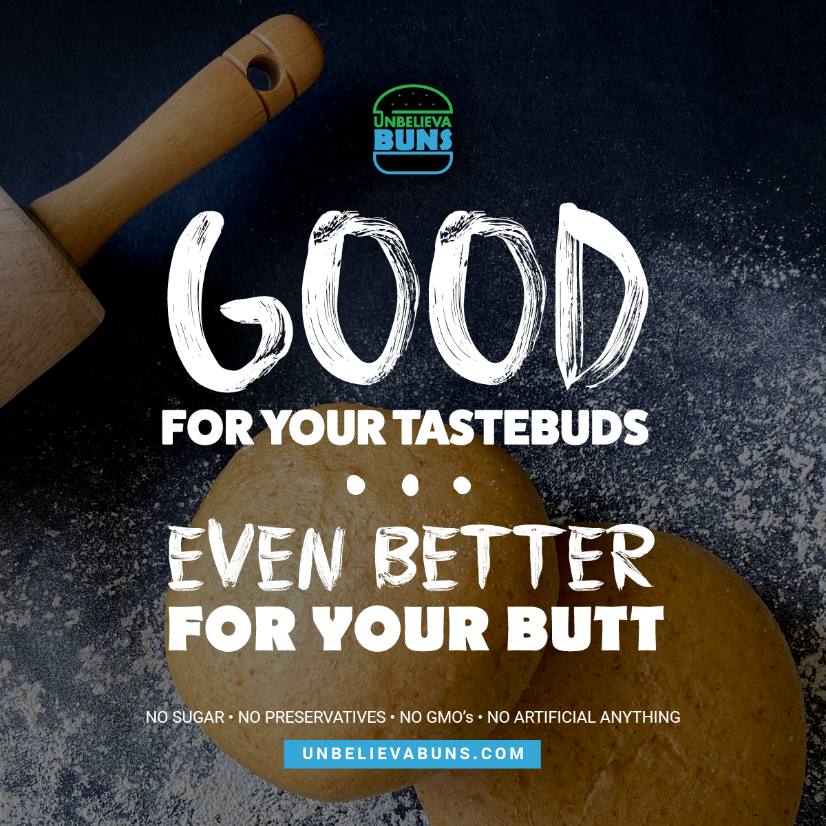 UnbelievaBuns - Wholesale Bread/Tortilla - UnbelievaBuns 6-Pack3