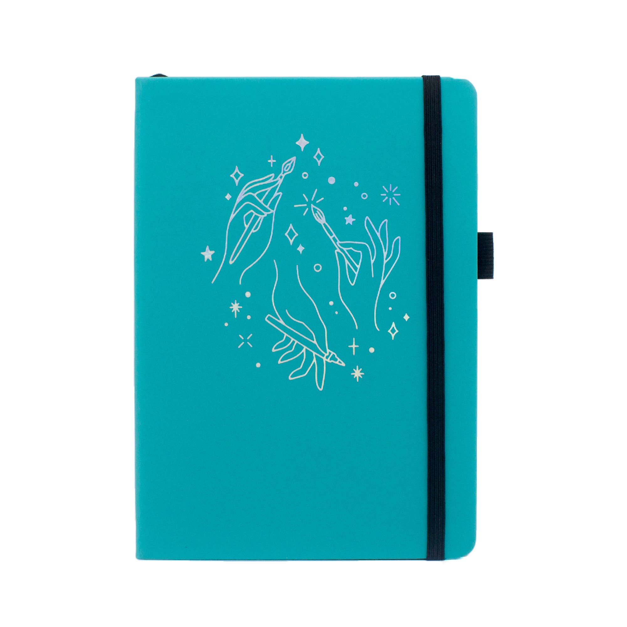 Melanie Beriault - Art & Calligraphie - Wholesale Sketchbook/Sketchpad - My little black notebook — Turquoise1