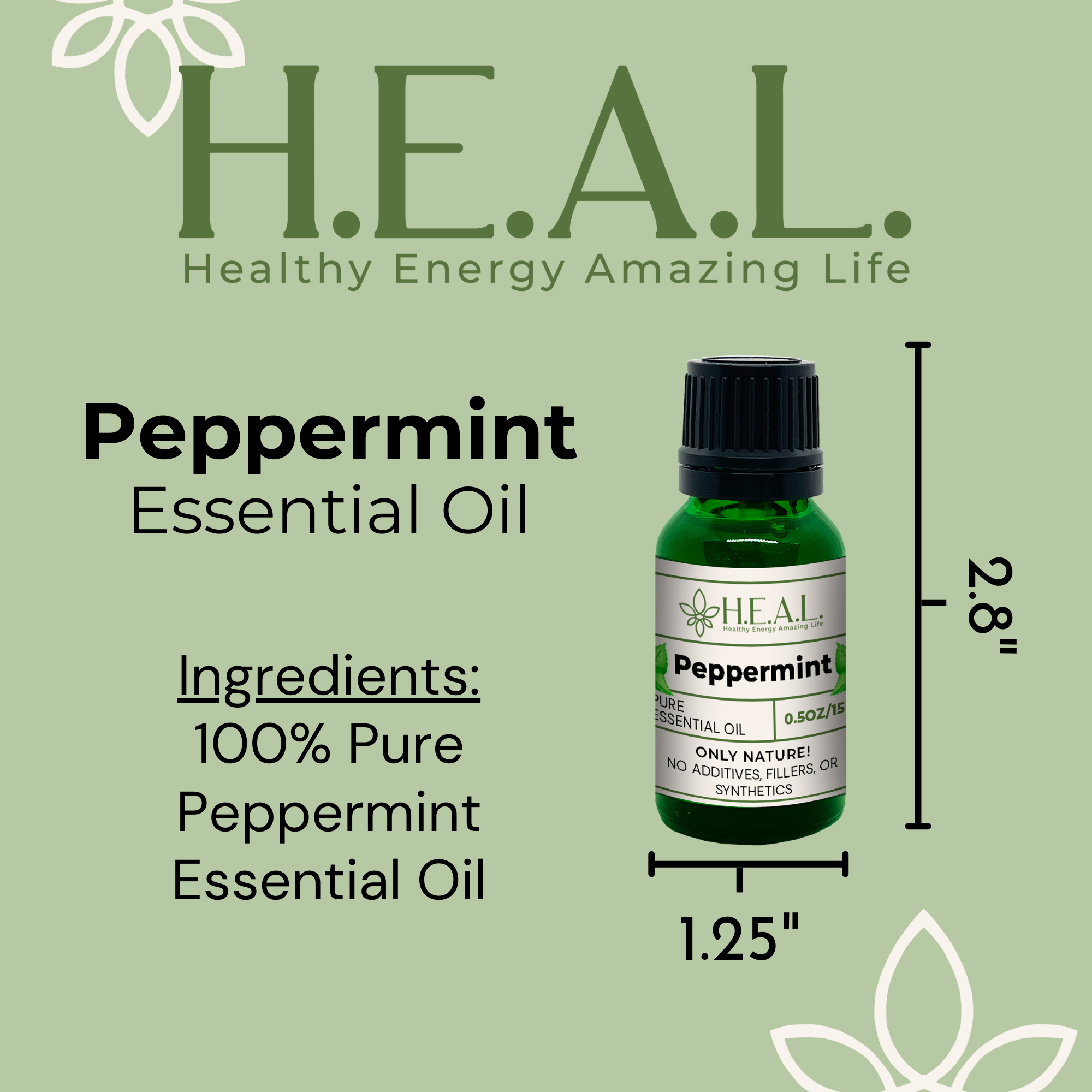 Healthy Energy Amazing Life - Wholesale Essential Oil - H.E.A.L.'s Essential Oils - Peppermint7