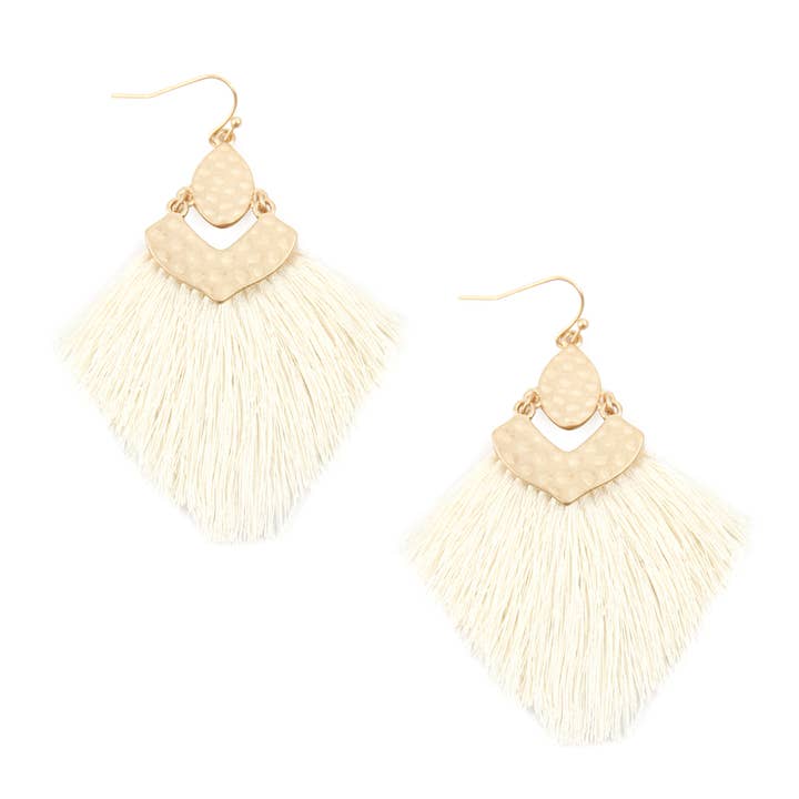 MYS Wholesale Inc - Wholesale Tassel Earrings - Boho-Chic Elegant Fringe Tassel Drop Earrings10