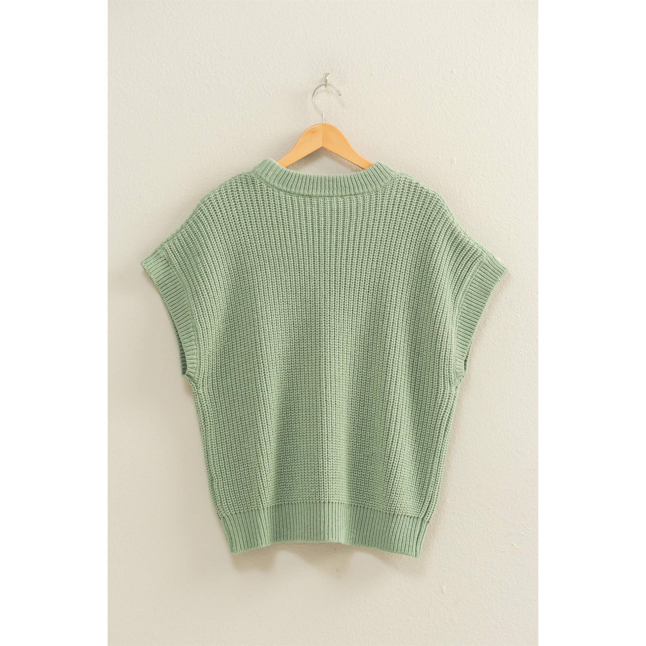 HYFVE - Wholesale Knit Sweater - Women's - Short Sleeve Oversized Casual Sweater14