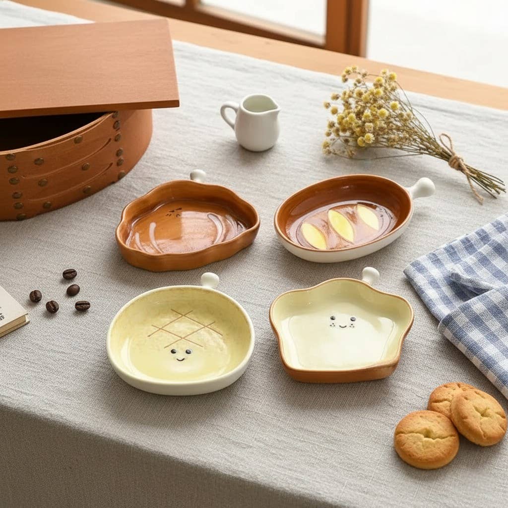 Otterware - Wholesale Condiment/Dip Bowl - Aesthetic Handcrafted Bread Ceramic Dipping Dish5